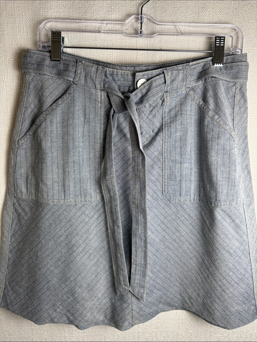 Gap Limited Edition Denim A-Line Belted Skirt – XS - Picture 4 of 9